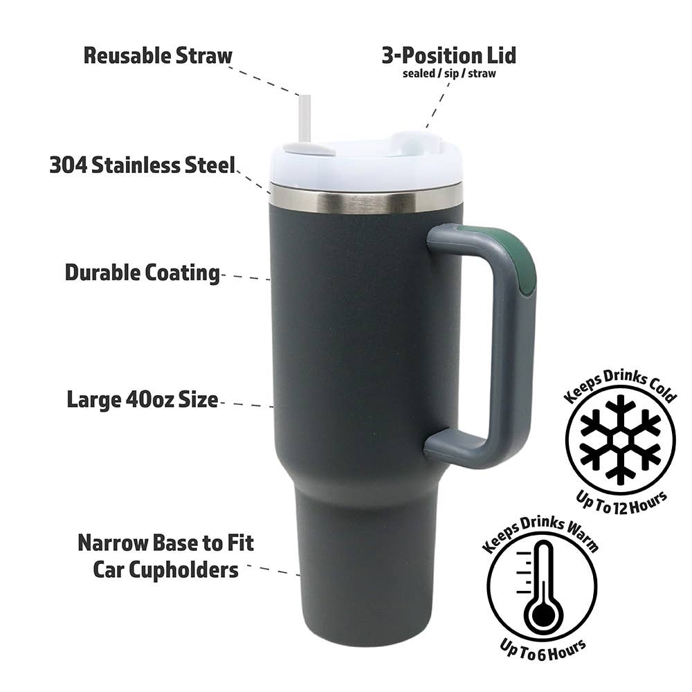 40 oz Oversized Insulated Tumblers