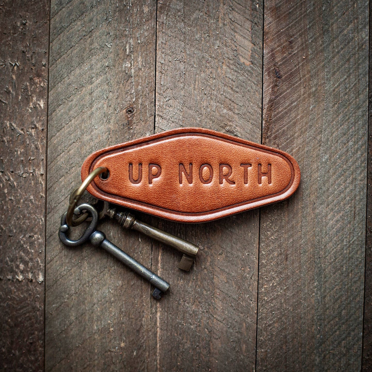 Leather Keychain