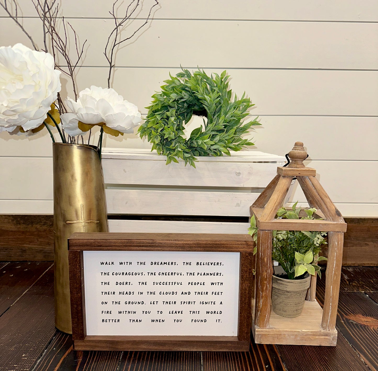PD Home Gold Vase