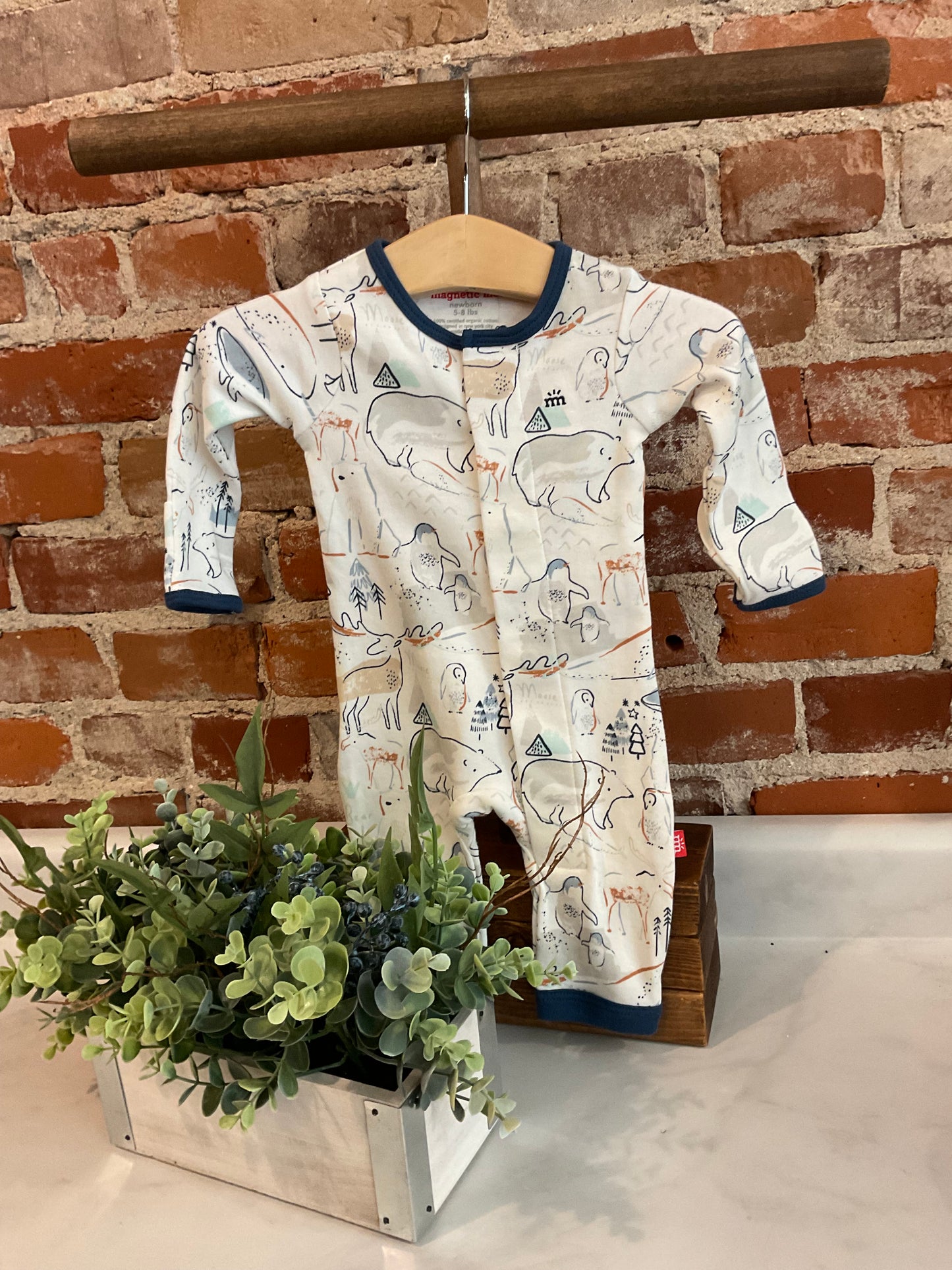 Northern Lights Organic Cotton Magnetic Coverall