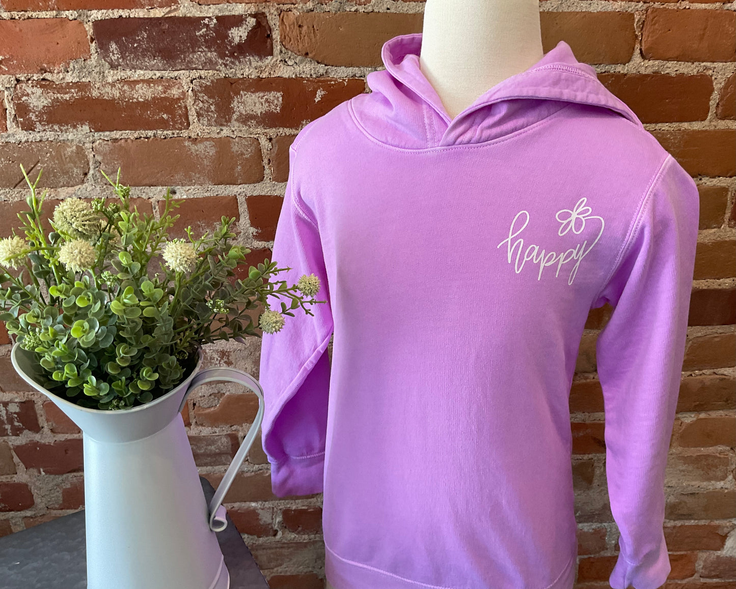 Happy Flower Youth Hoodie