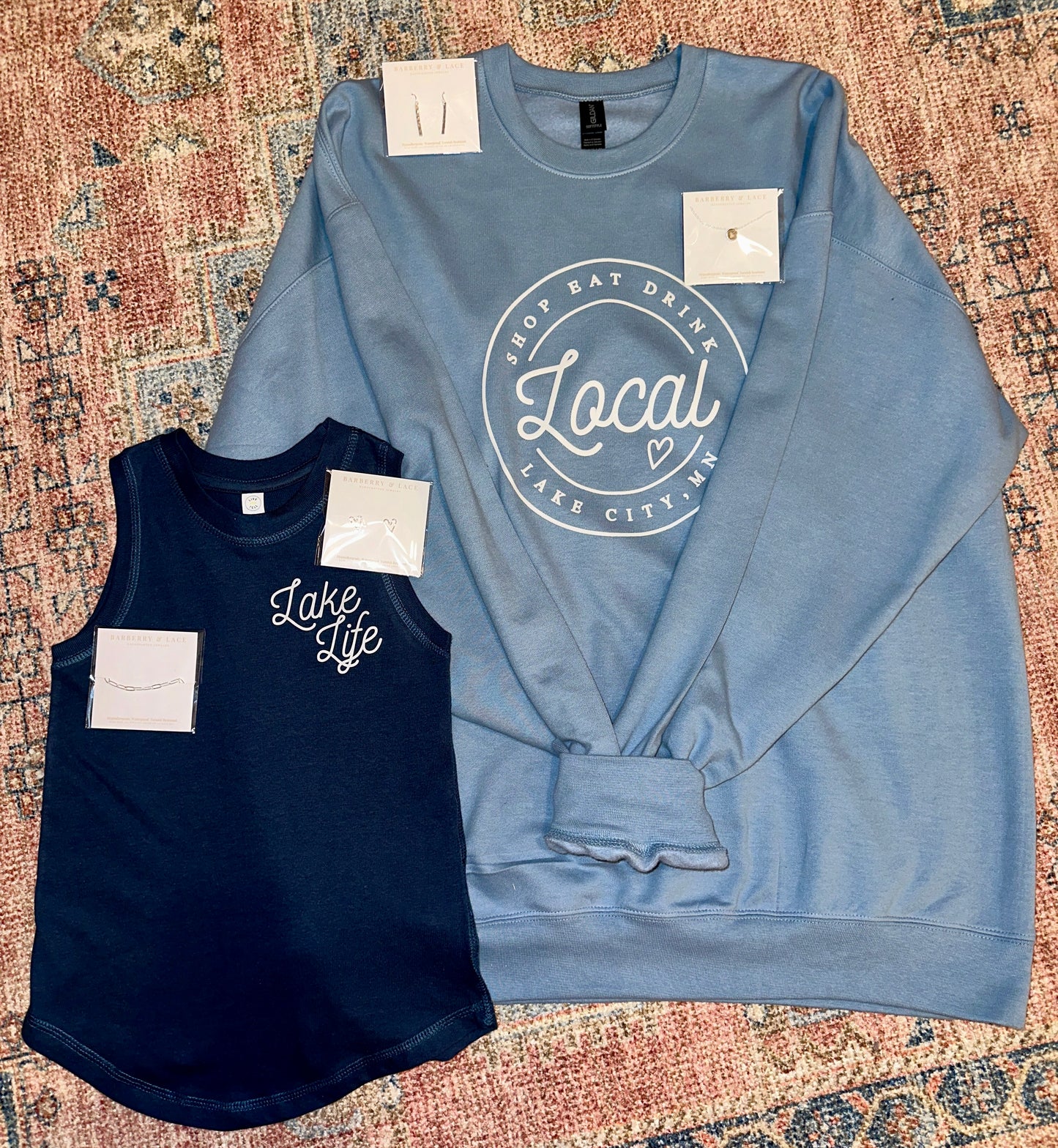 Shop Local Adult Crewneck Sweatshirt