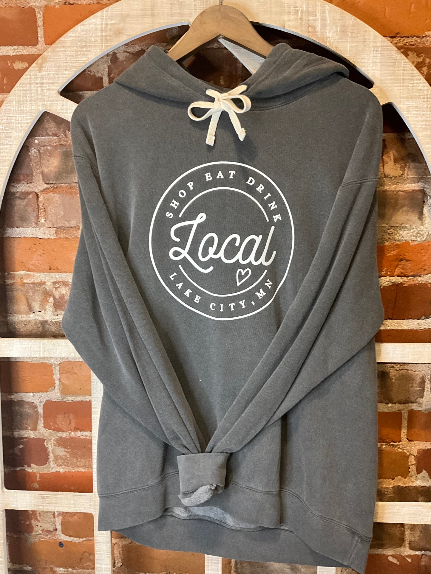 Shop Local Adult Hooded Sweatshirt