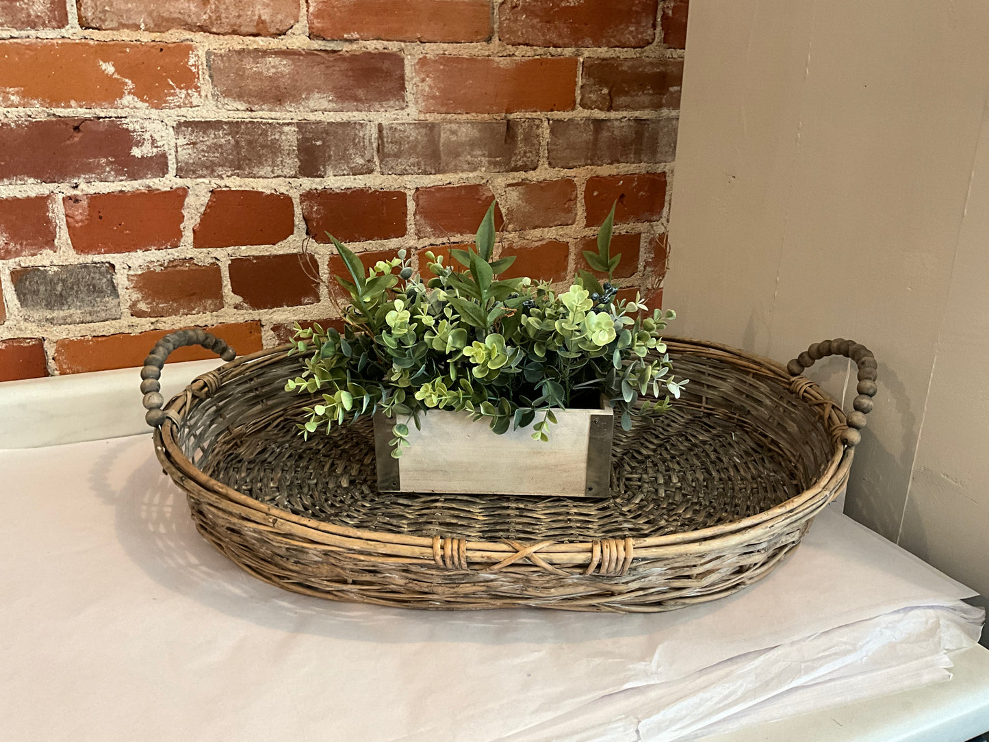 Wicker Tray