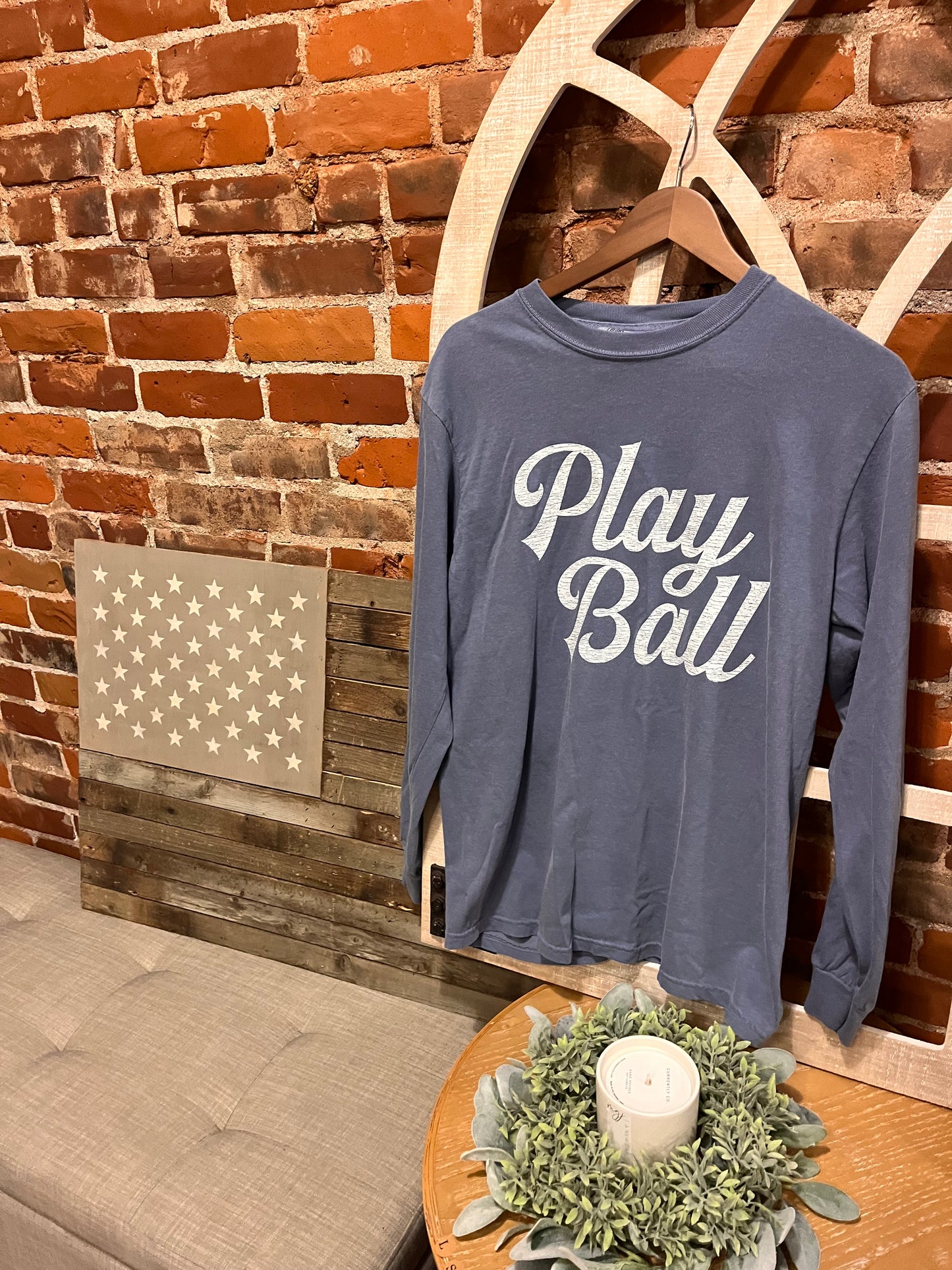 Play Ball Adult Longsleeve