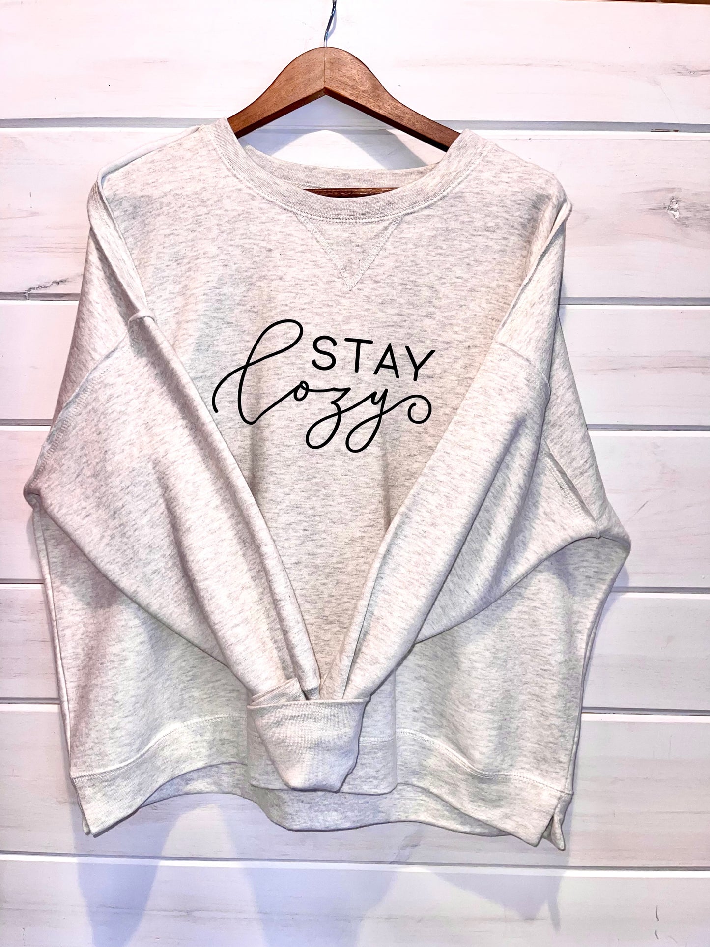 Stay Cozy Women’s Crewneck Sweatshirt
