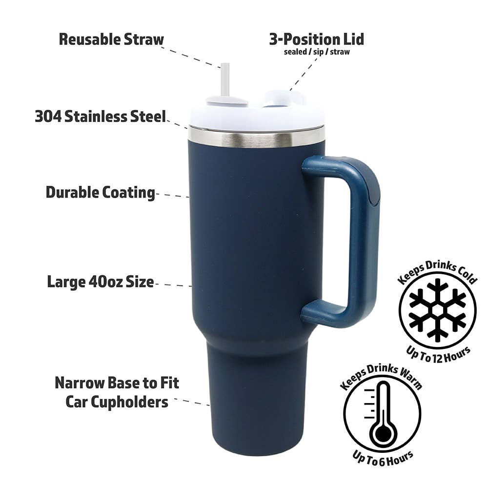 40 oz Oversized Insulated Tumblers