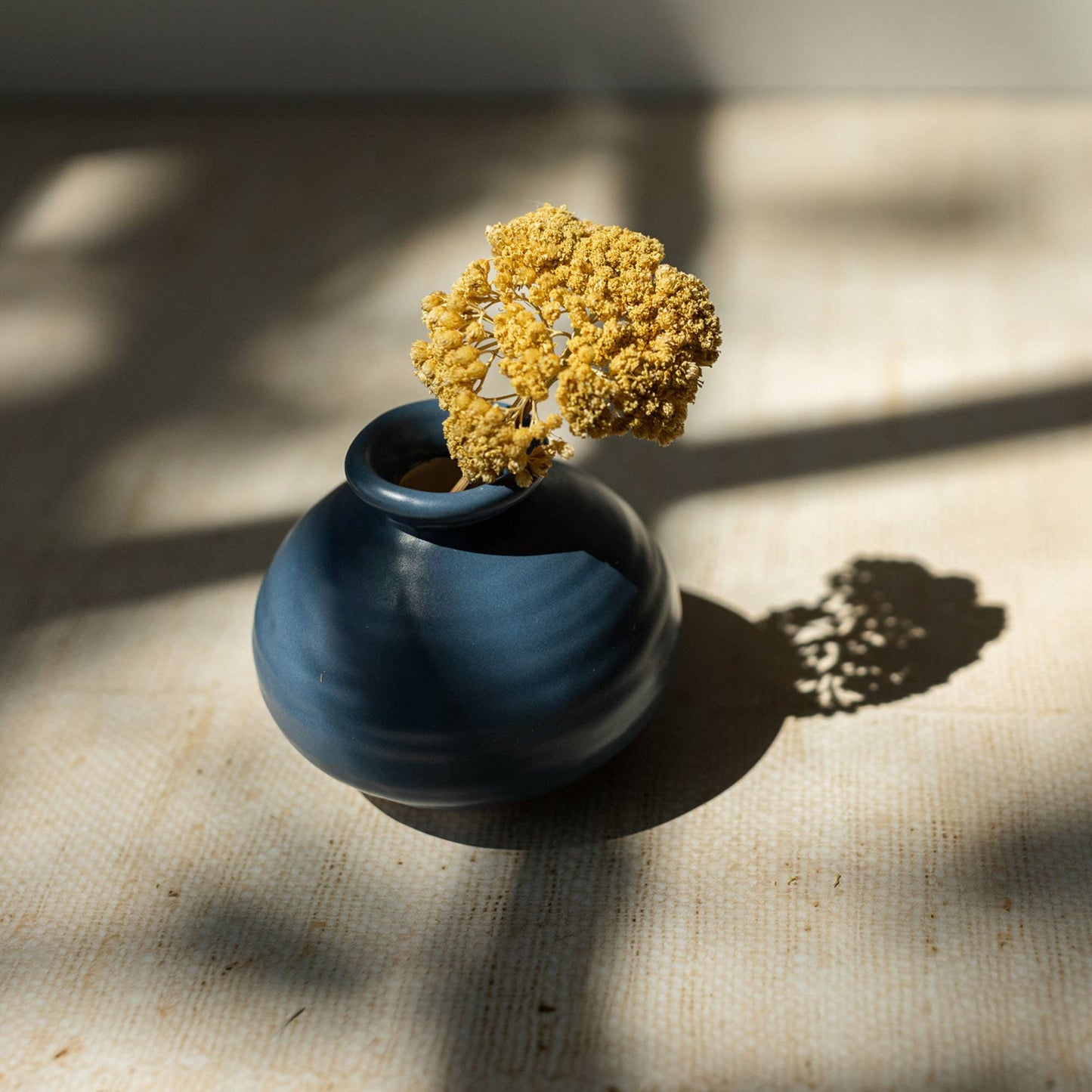 Mattie Ceramic Bud Vase Blue