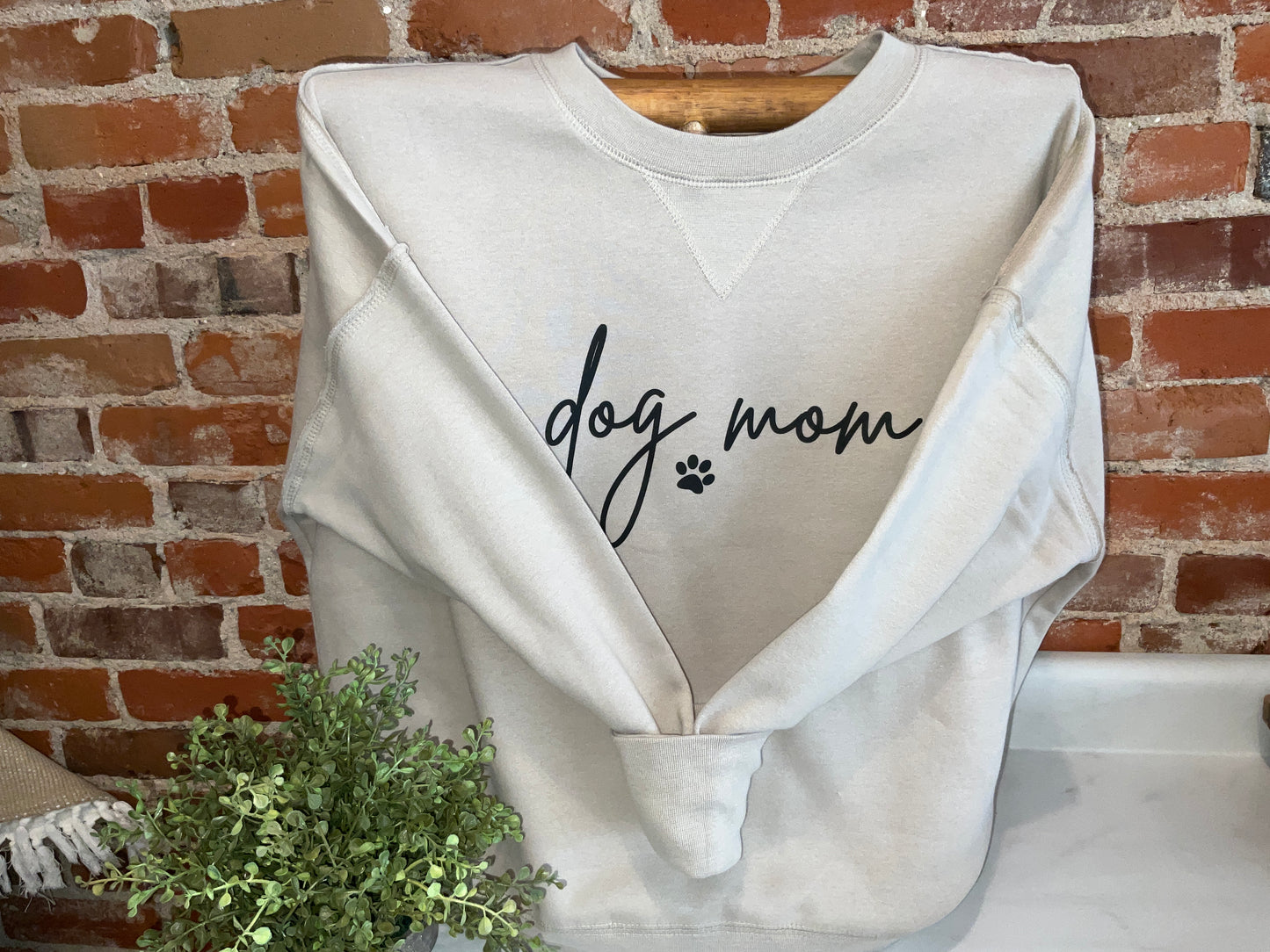 Dog Mom Adult Crewneck