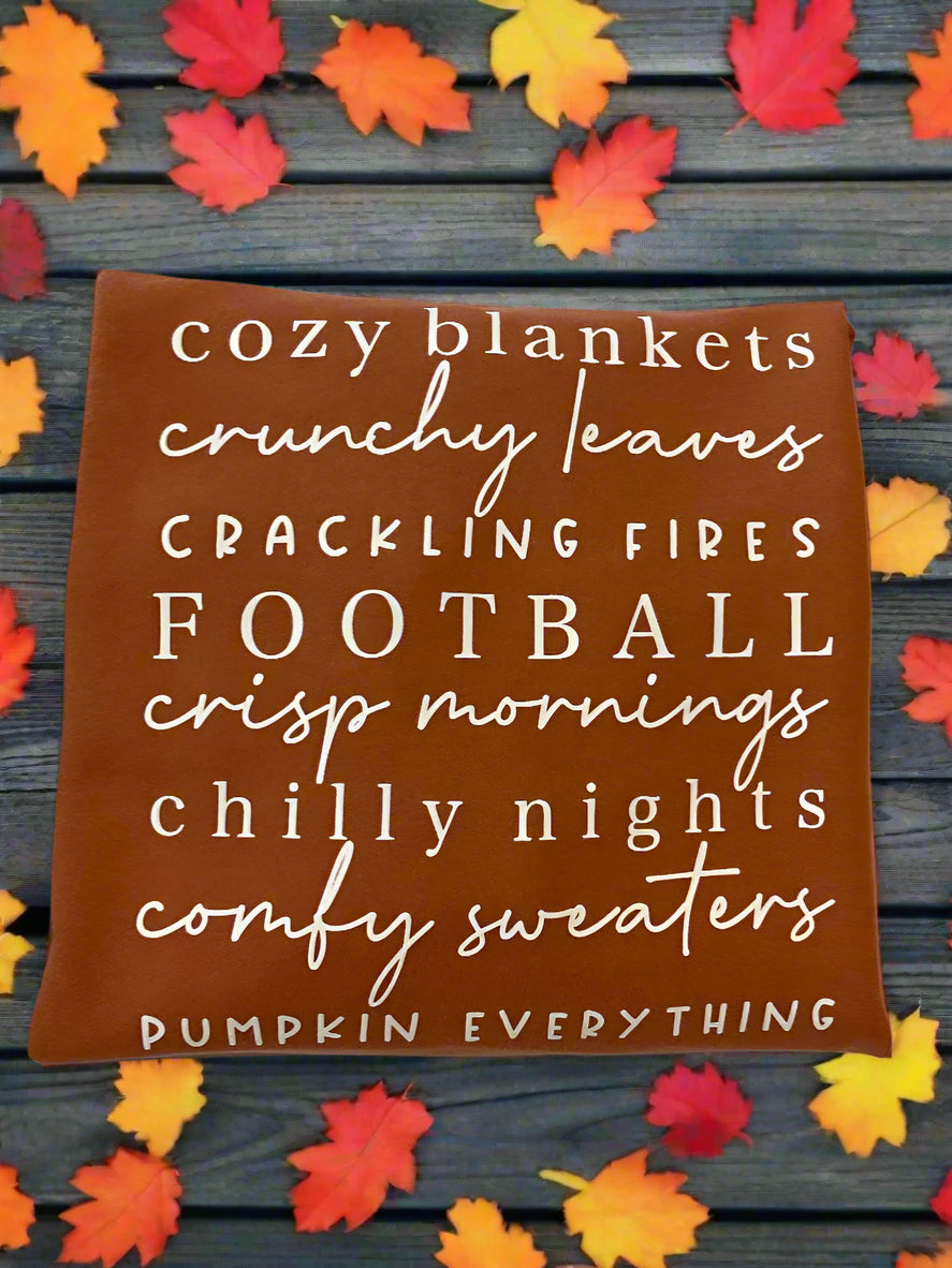 Cozy Blankets Adult Crewneck