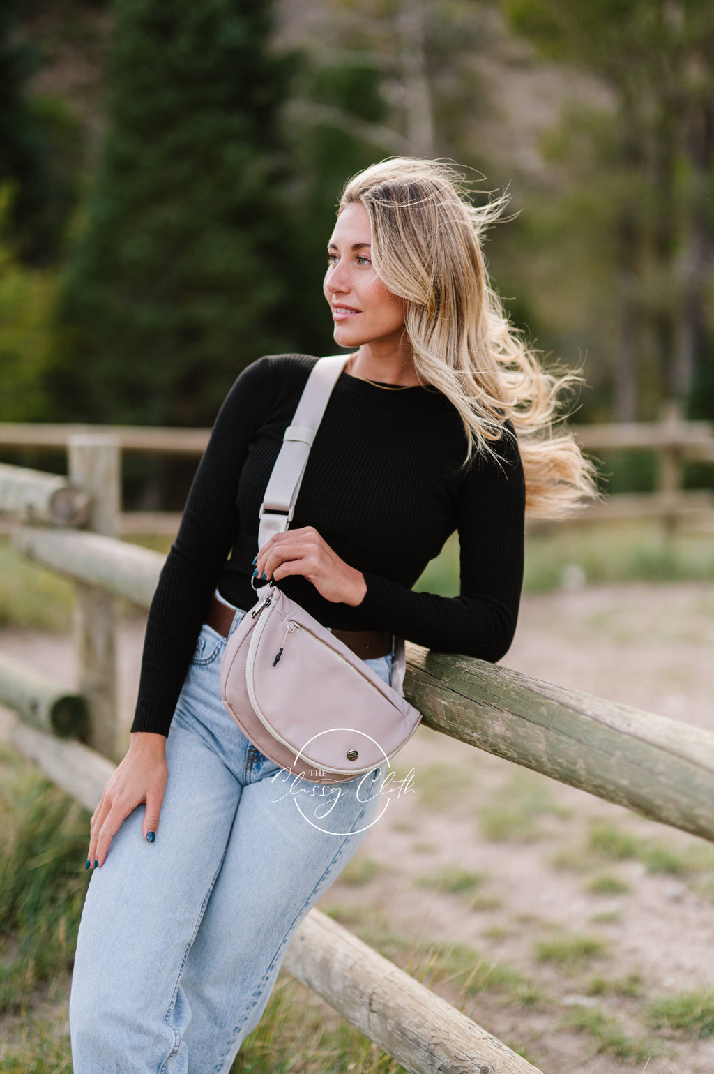 Margot Moon Belt Bag - Taupe RTS