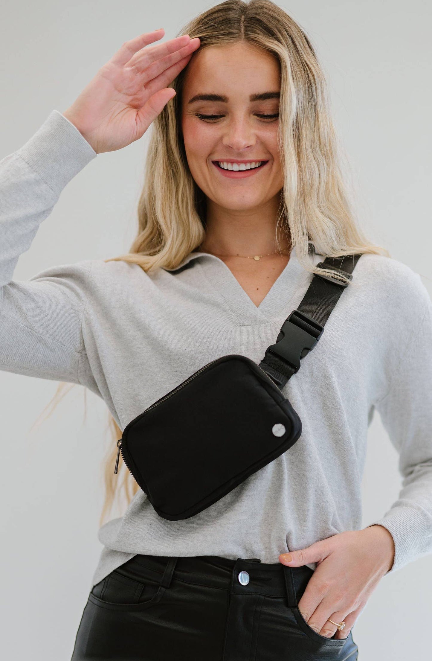 Madison Crossbody Satchel Belt Bag Fanny Pack