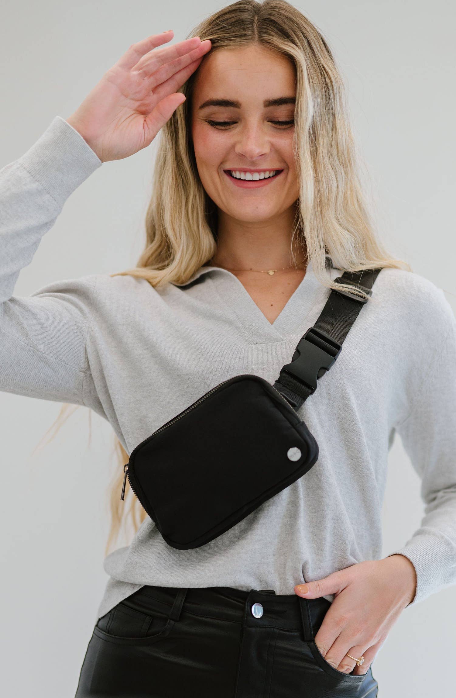 Madison Crossbody Satchel Belt Bag Fanny Pack