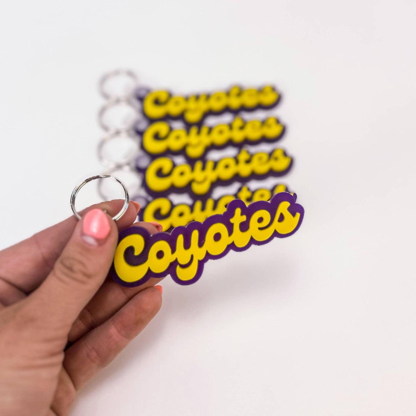 Tiger Spirit Acrylic Keychain