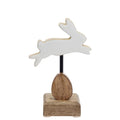 6.25" Tall Leaping Bunny Easter Décor