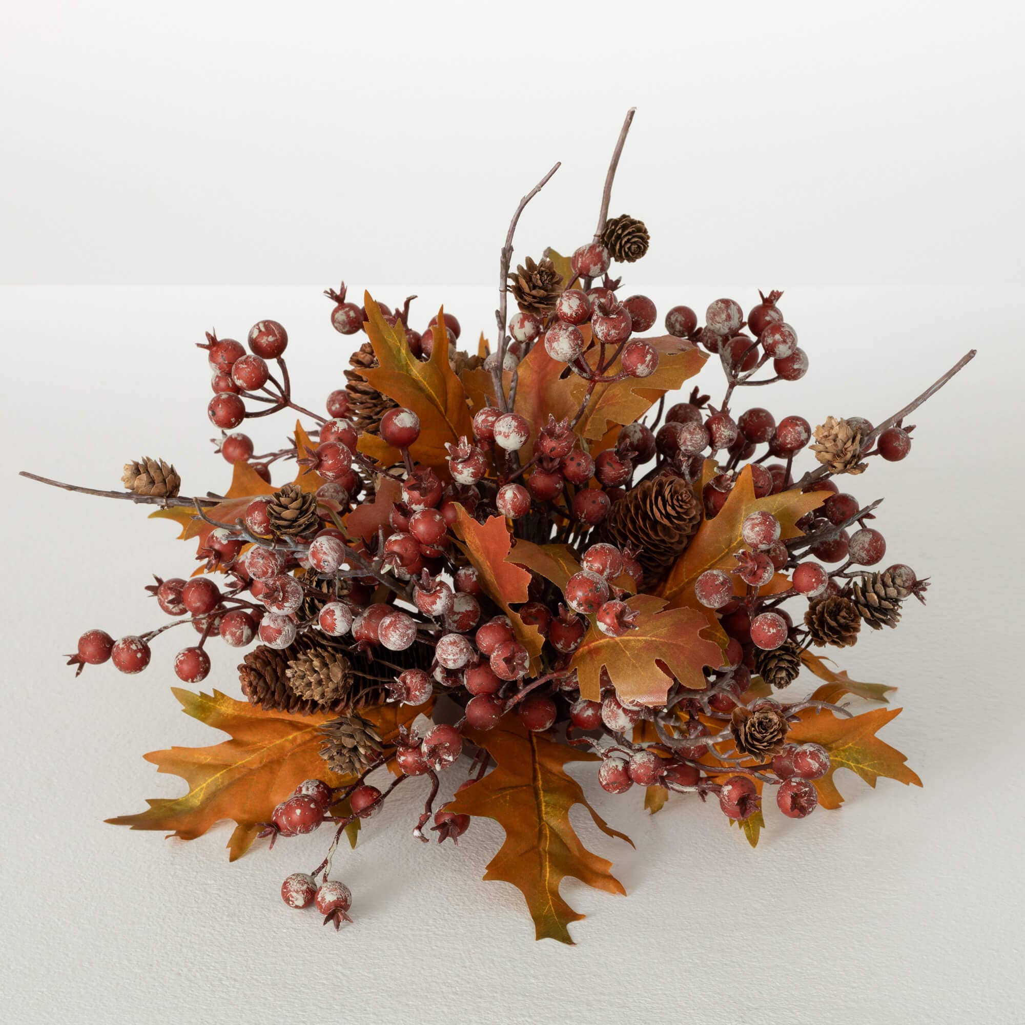 Fall Berry Leaf Orb