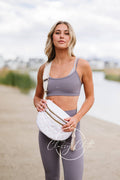 Farah Fanny Bum Bag - Beige Checkered RTS