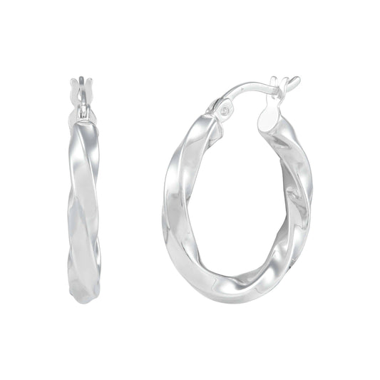 Silpada 'Simply Sweet' Hoop Earrings In Sterling S