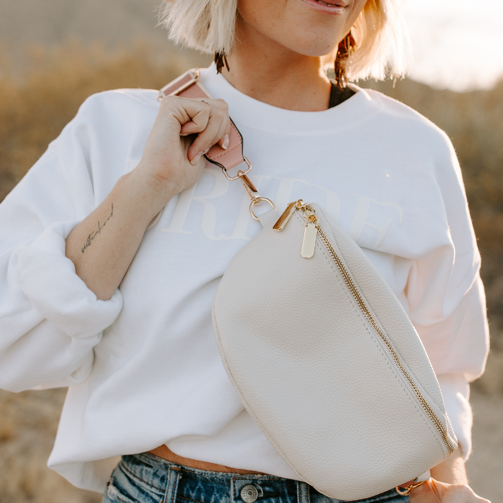 Leather Fanny Pack Crossbody Bags for Women