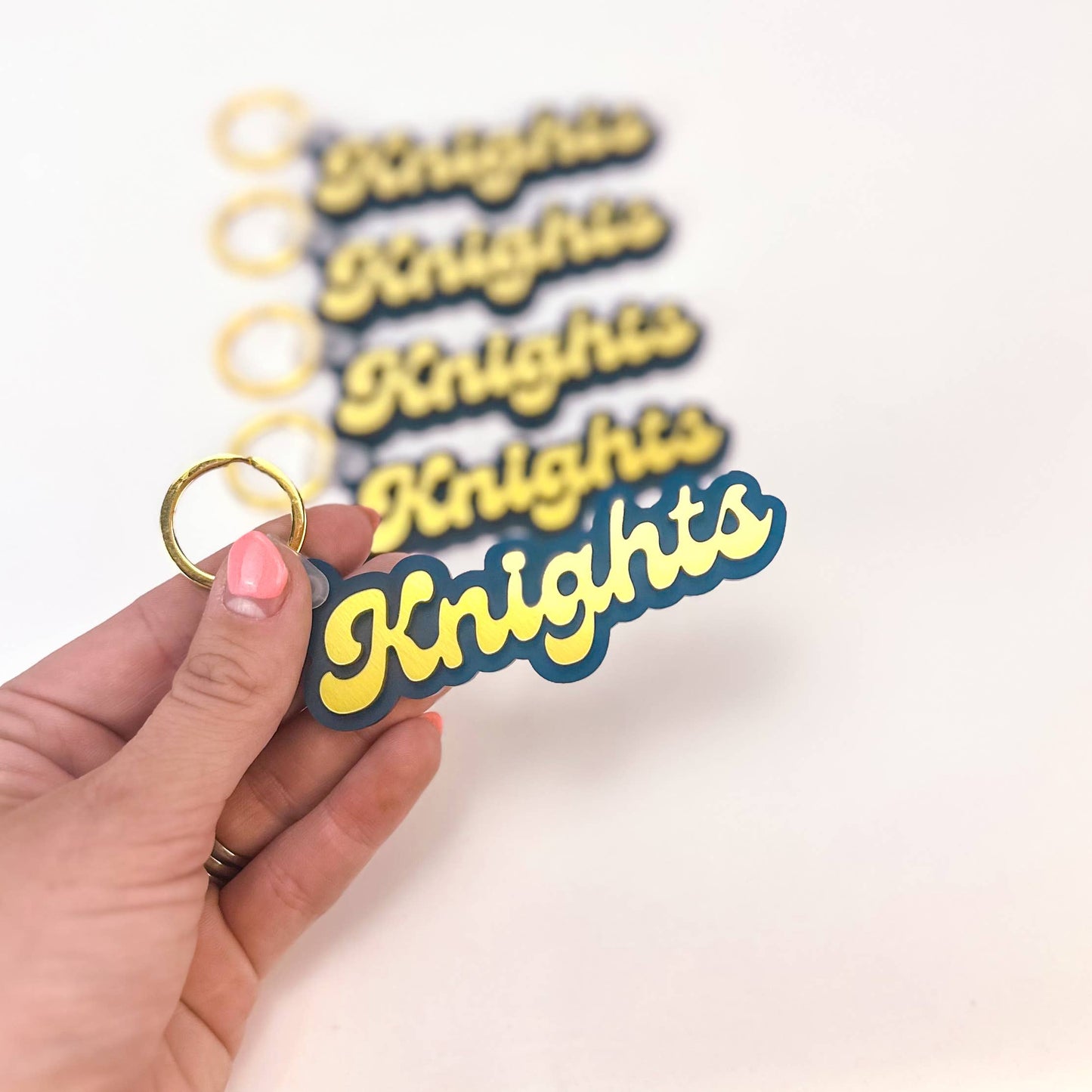 Tiger Spirit Acrylic Keychain