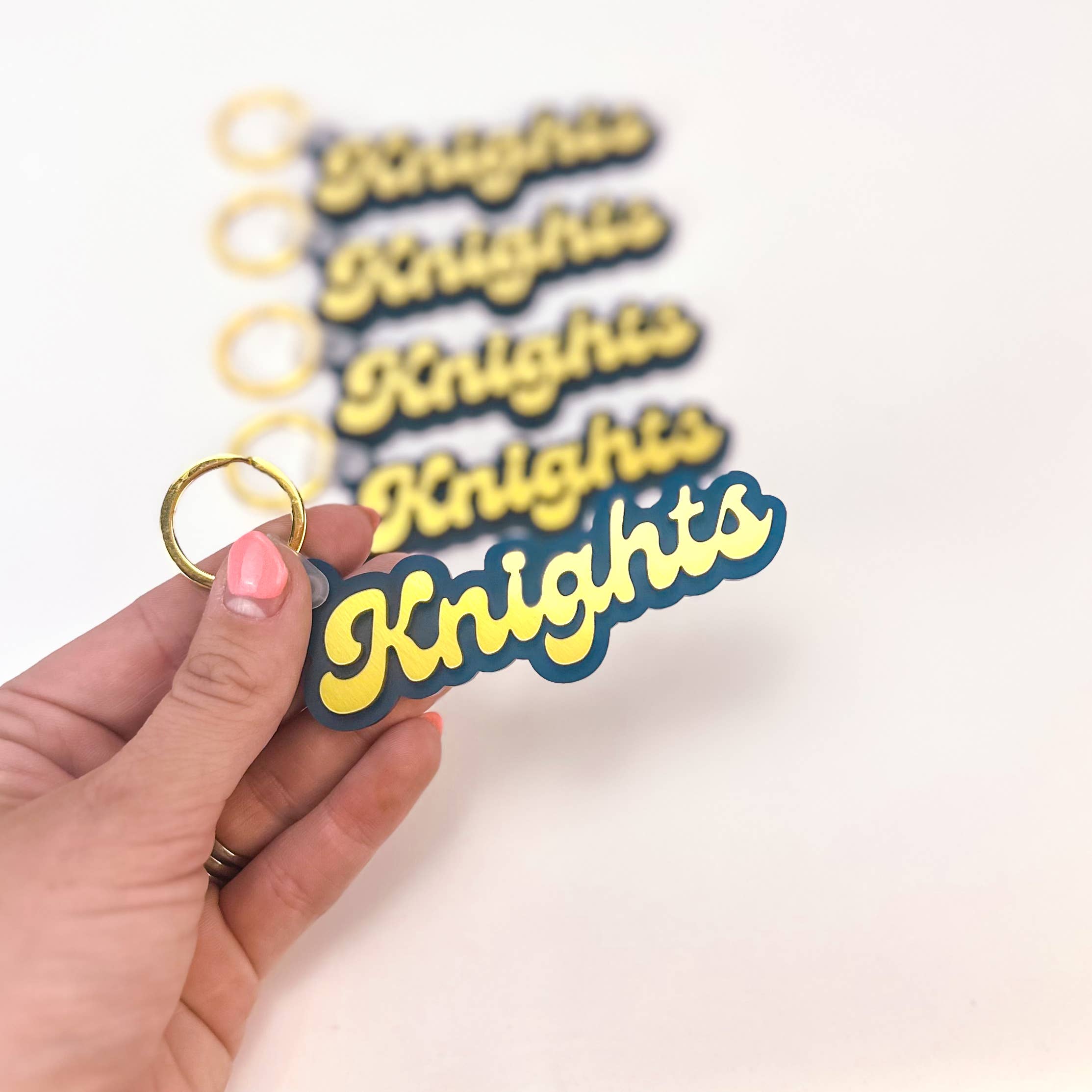 Tiger Spirit Acrylic Keychain
