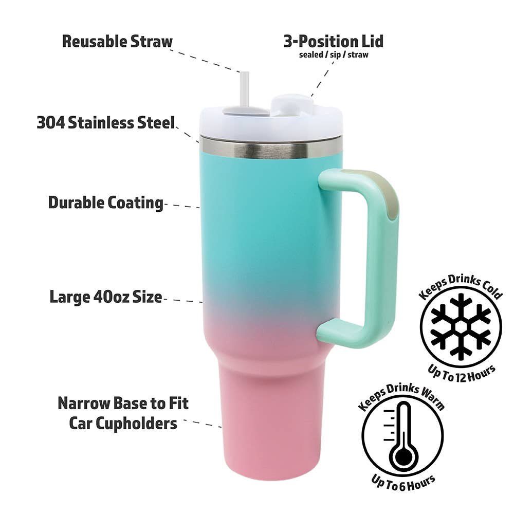 40 oz Oversized Insulated Tumblers