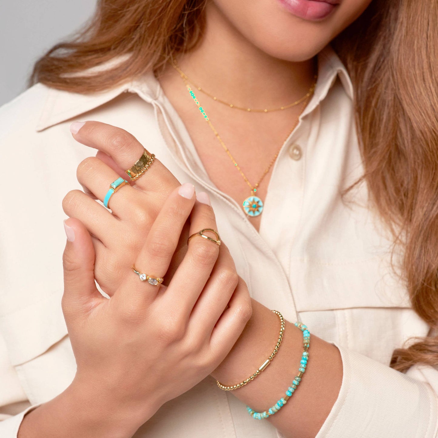 Silpada 'Charlotte' Sterling Silver Stretch Bracelet