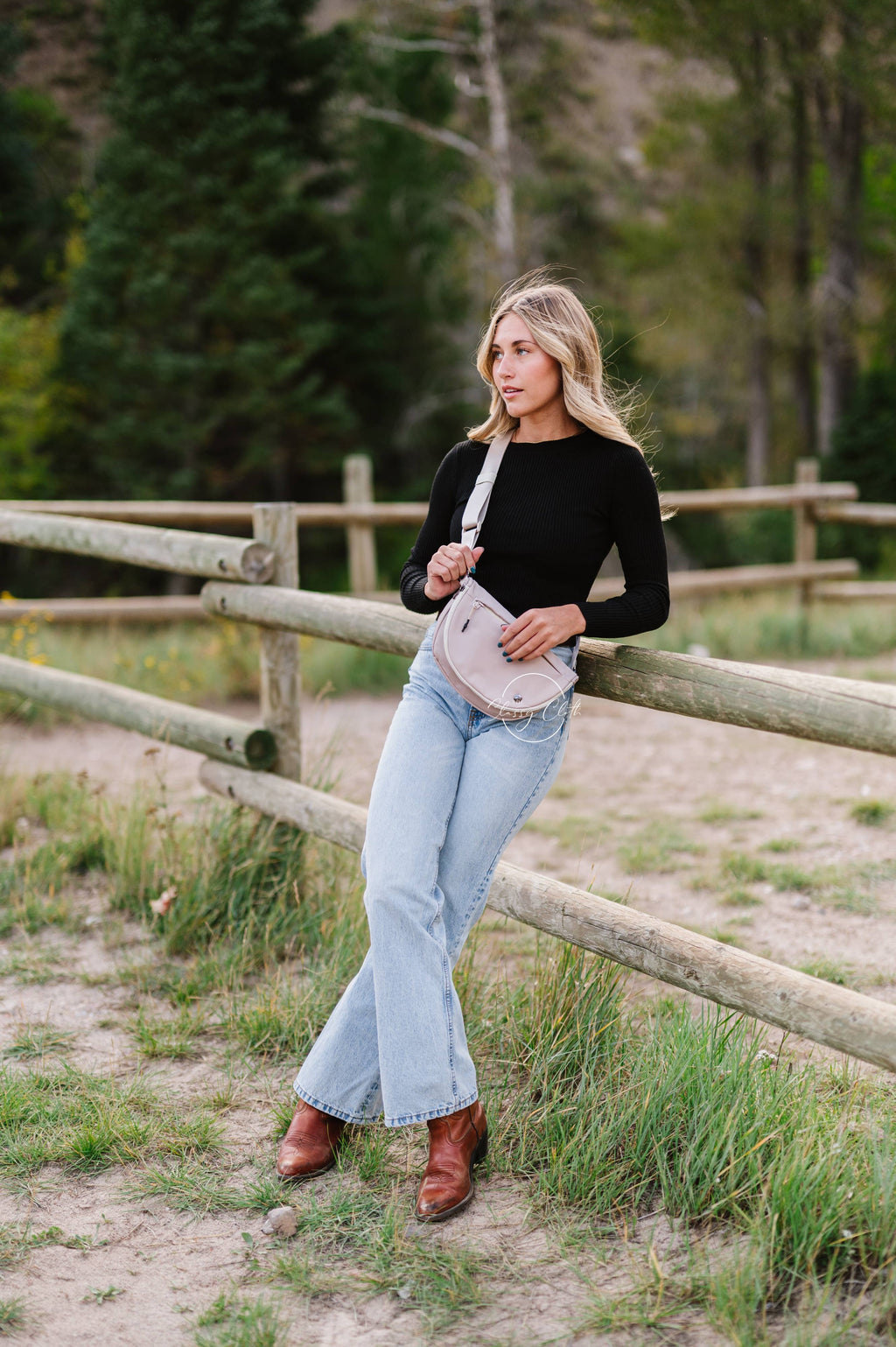 Margot Moon Belt Bag - Taupe RTS