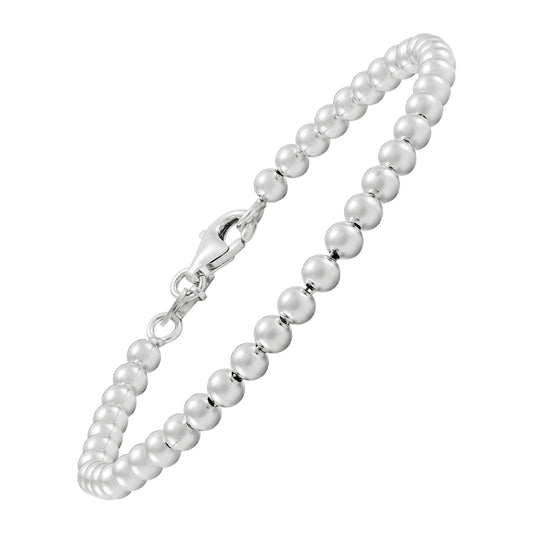 Silpada 'Beaded Features' Bracelet in Sterling Silver