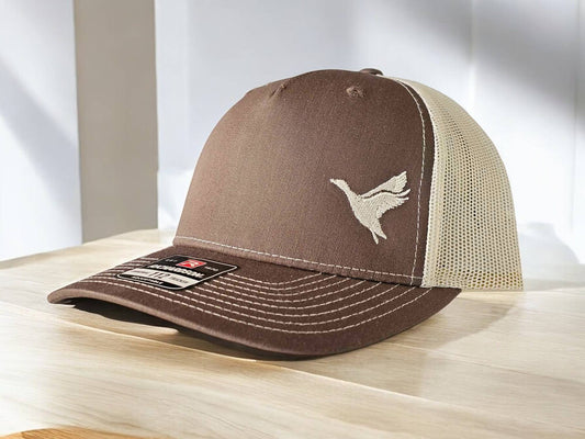 Duck Silhouette Embroidered Hat