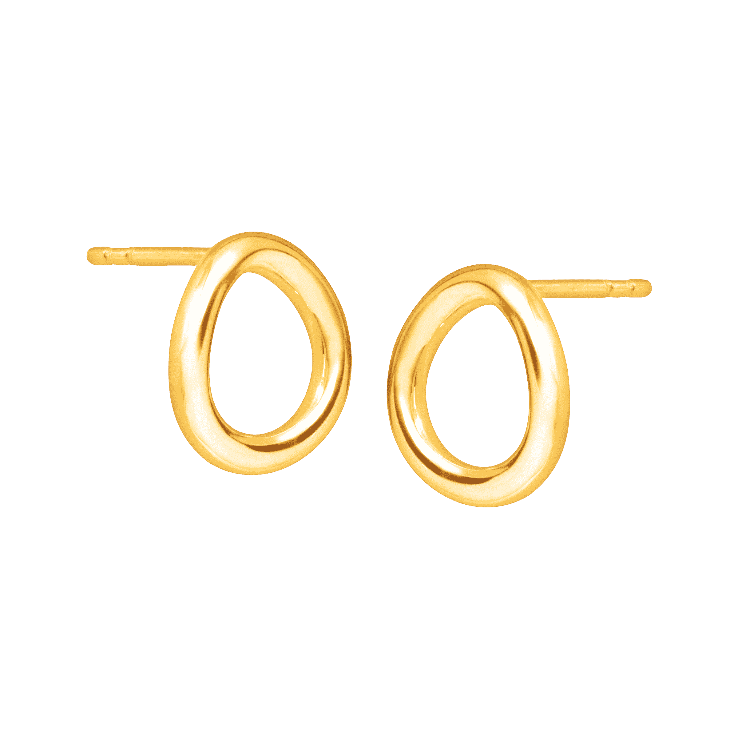 Silpada 'Karma' Open Circle Stud Earrings in Sterling Silver