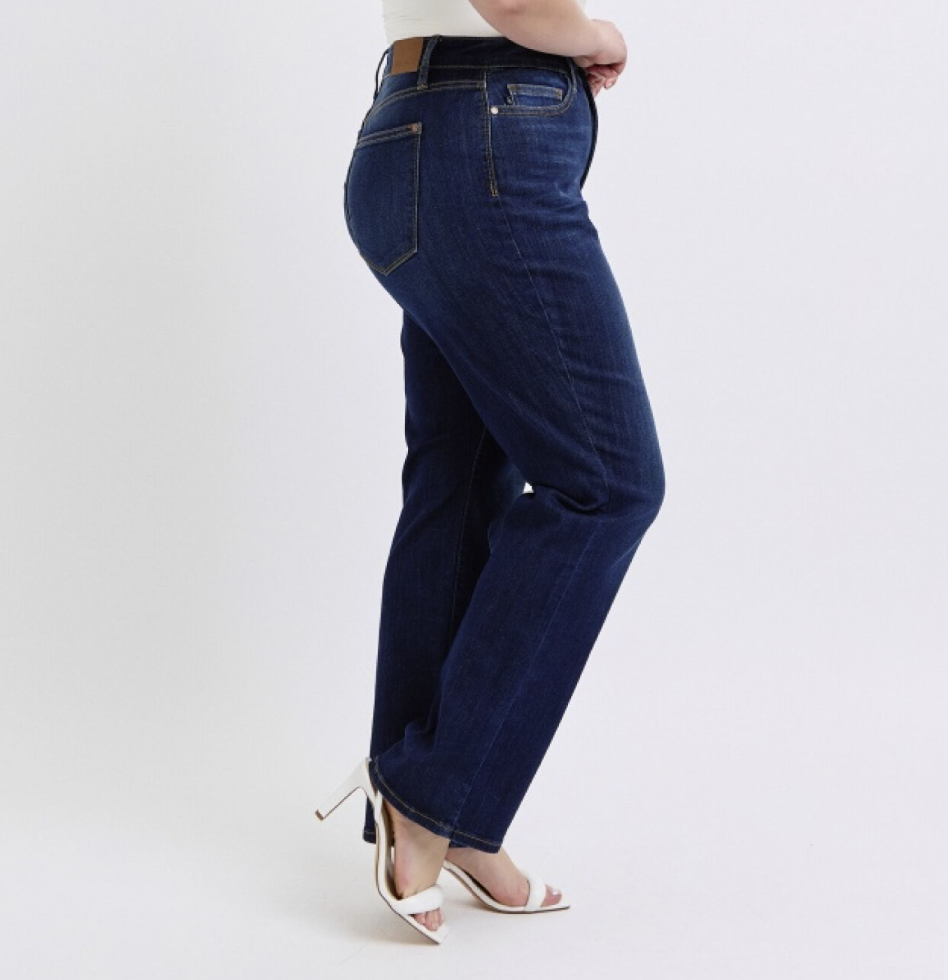 Judy Blue High Rise Straight Leg Jeans