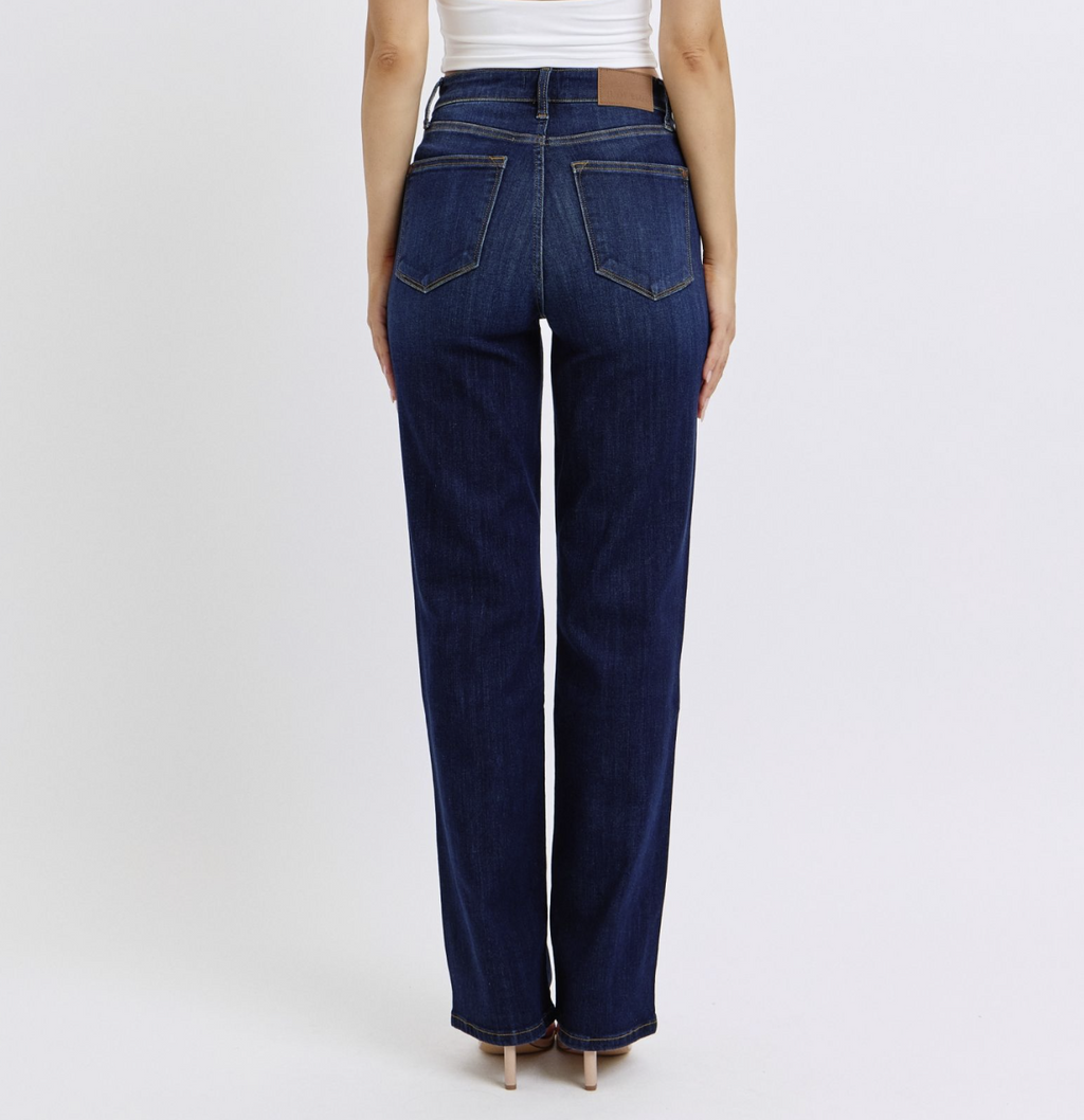 Judy Blue High Rise Straight Leg Jeans