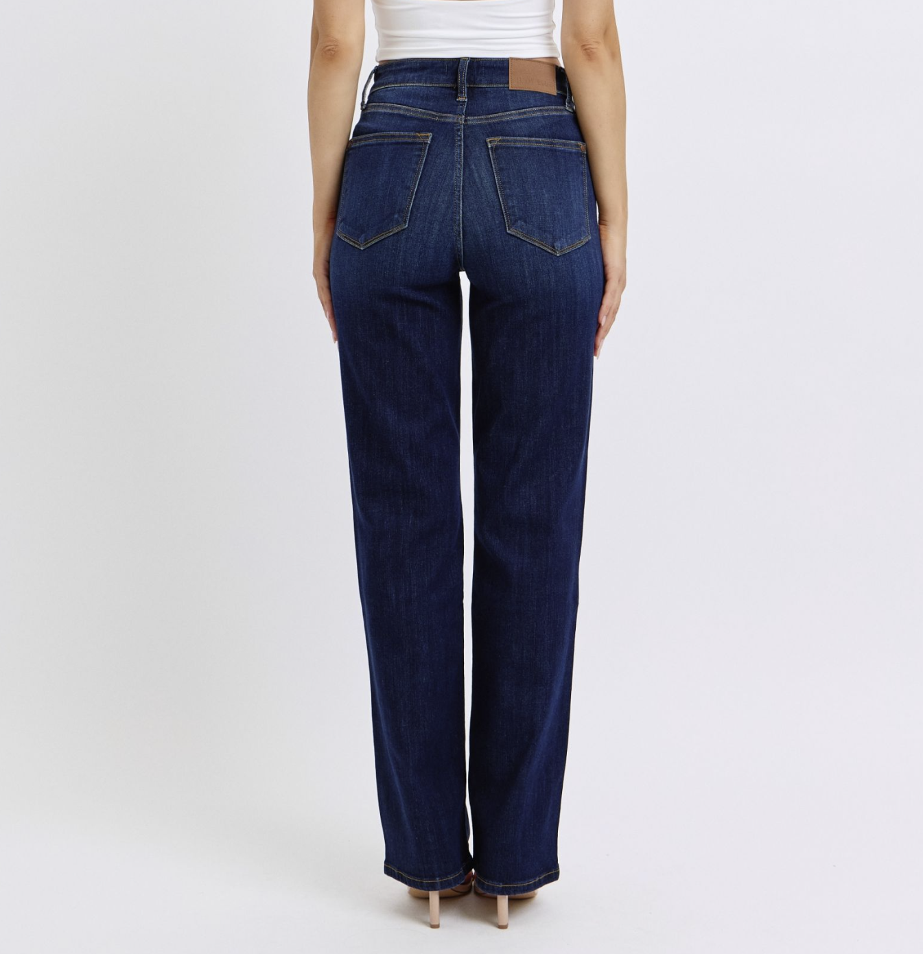 Judy Blue High Rise Straight Leg Jeans