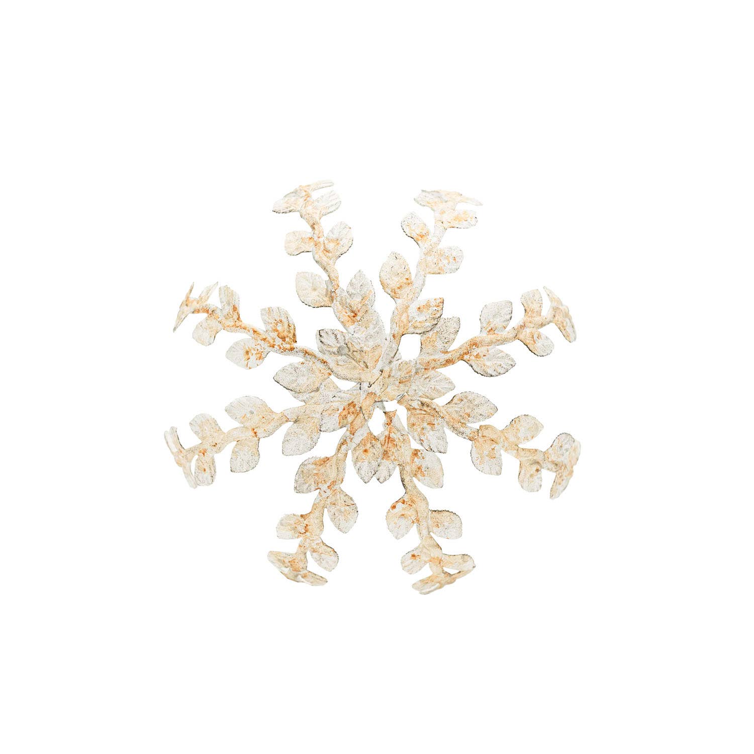 Abeline Antique Finish Metal Floral Decorative Accent