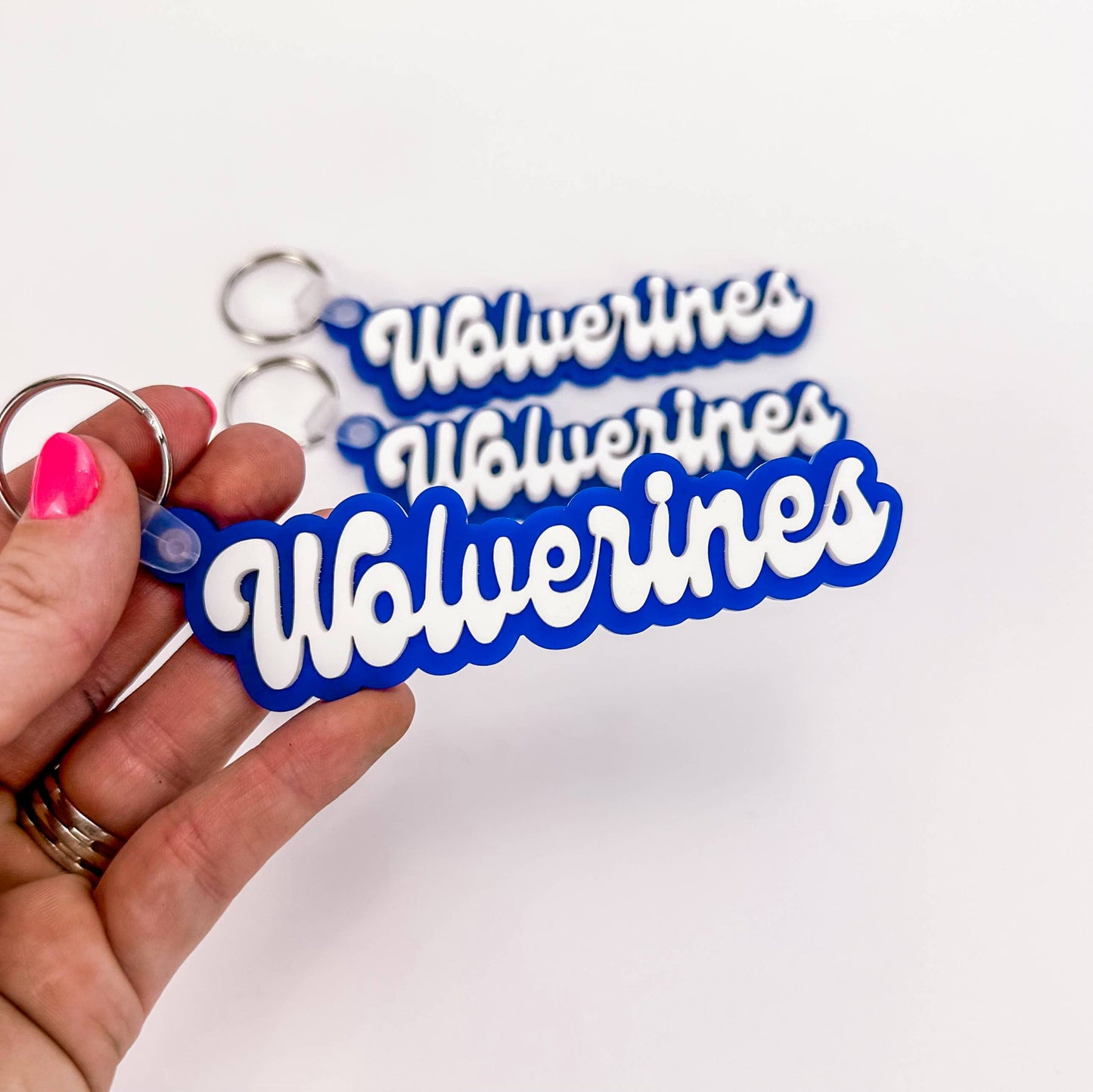 Tiger Spirit Acrylic Keychain
