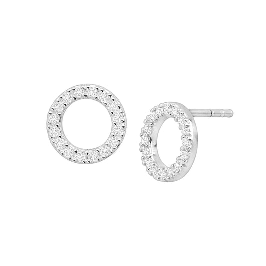 Silpada 'Brillante' Studs, Cubic Zirconia & Sterling Silver