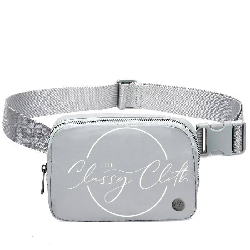 Nylon Belt Bag- Grey RTS