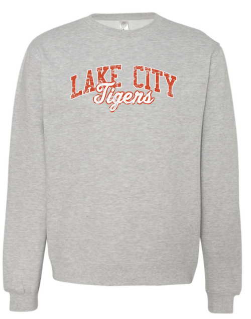 Distressed Lake City Tigers Hoodie & Crewneck Youth & Adult Sweatshirts