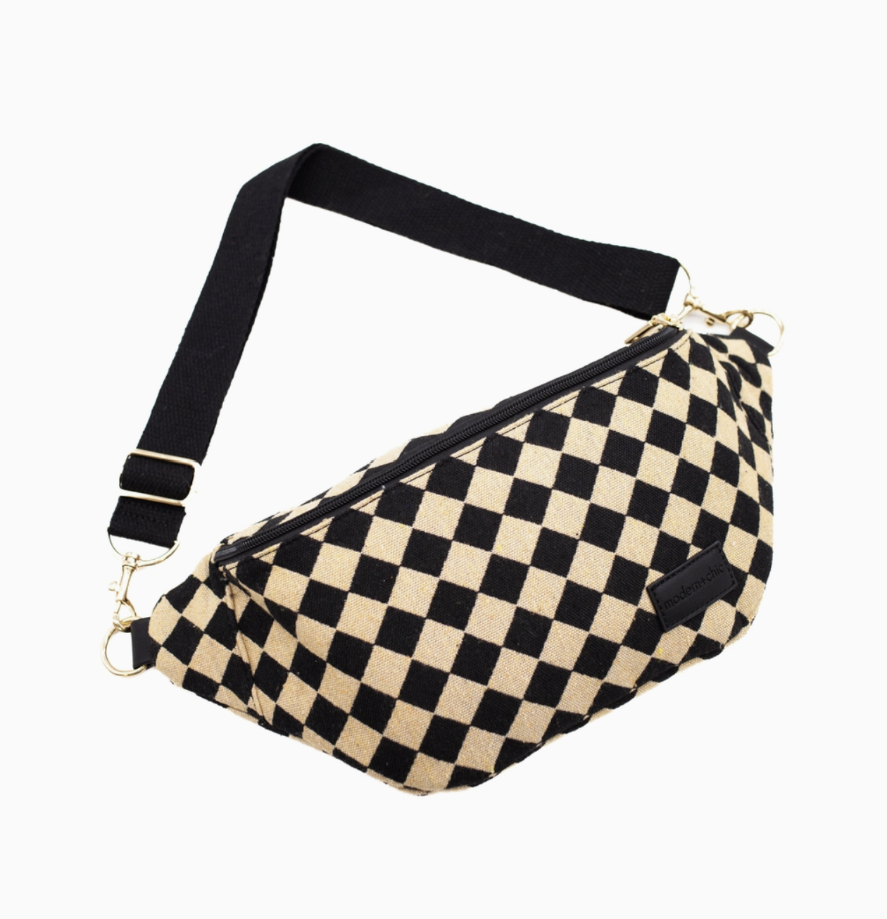 Avril Patterned Oversized Belt Bag
