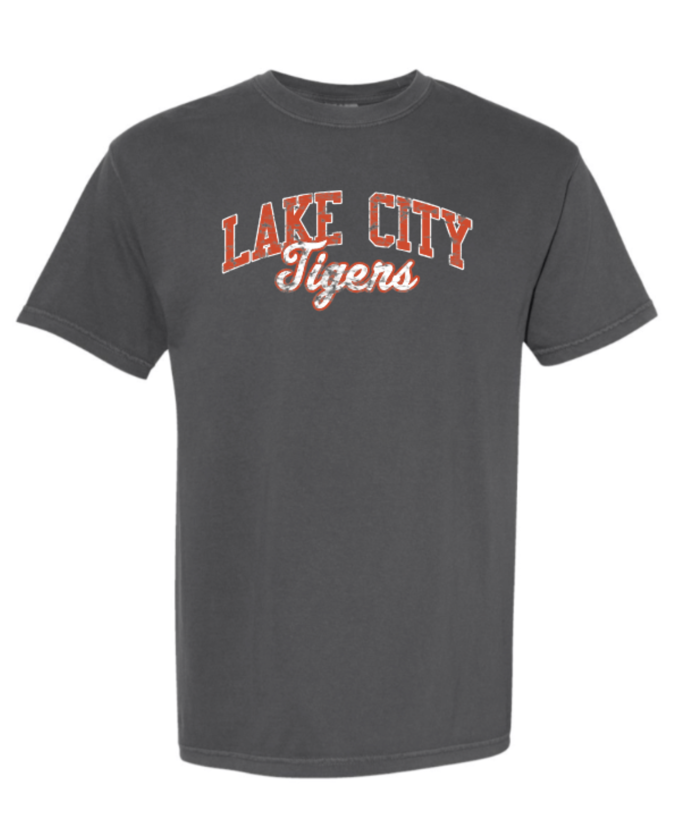 Distressed Lake City Tigers Adult Tees