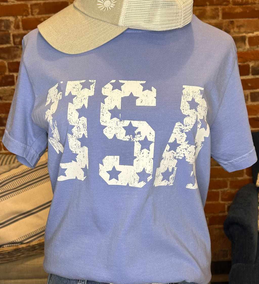 USA Adult Unisex Short Sleeve Tee