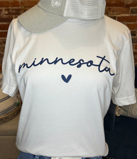 Minnesota Adult Short Sleeve Tee by Bella + Canvas