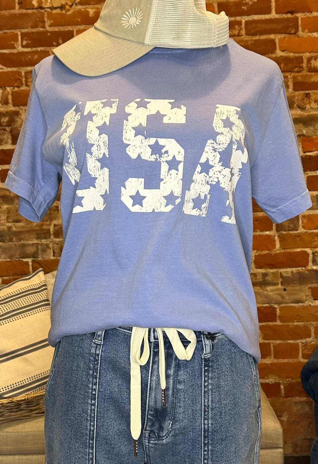 USA Adult Unisex Short Sleeve Tee