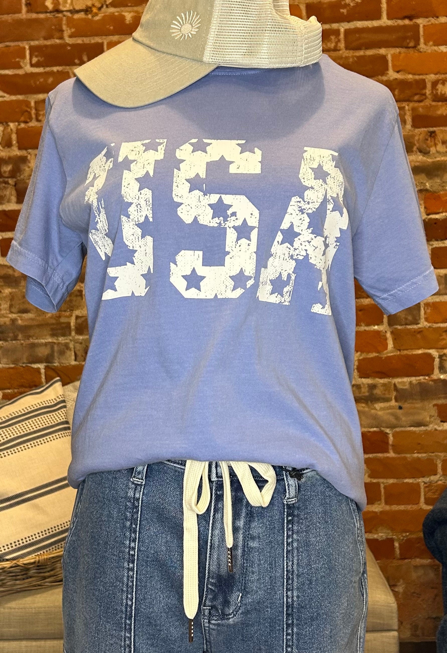 USA Adult Unisex Short Sleeve Tee