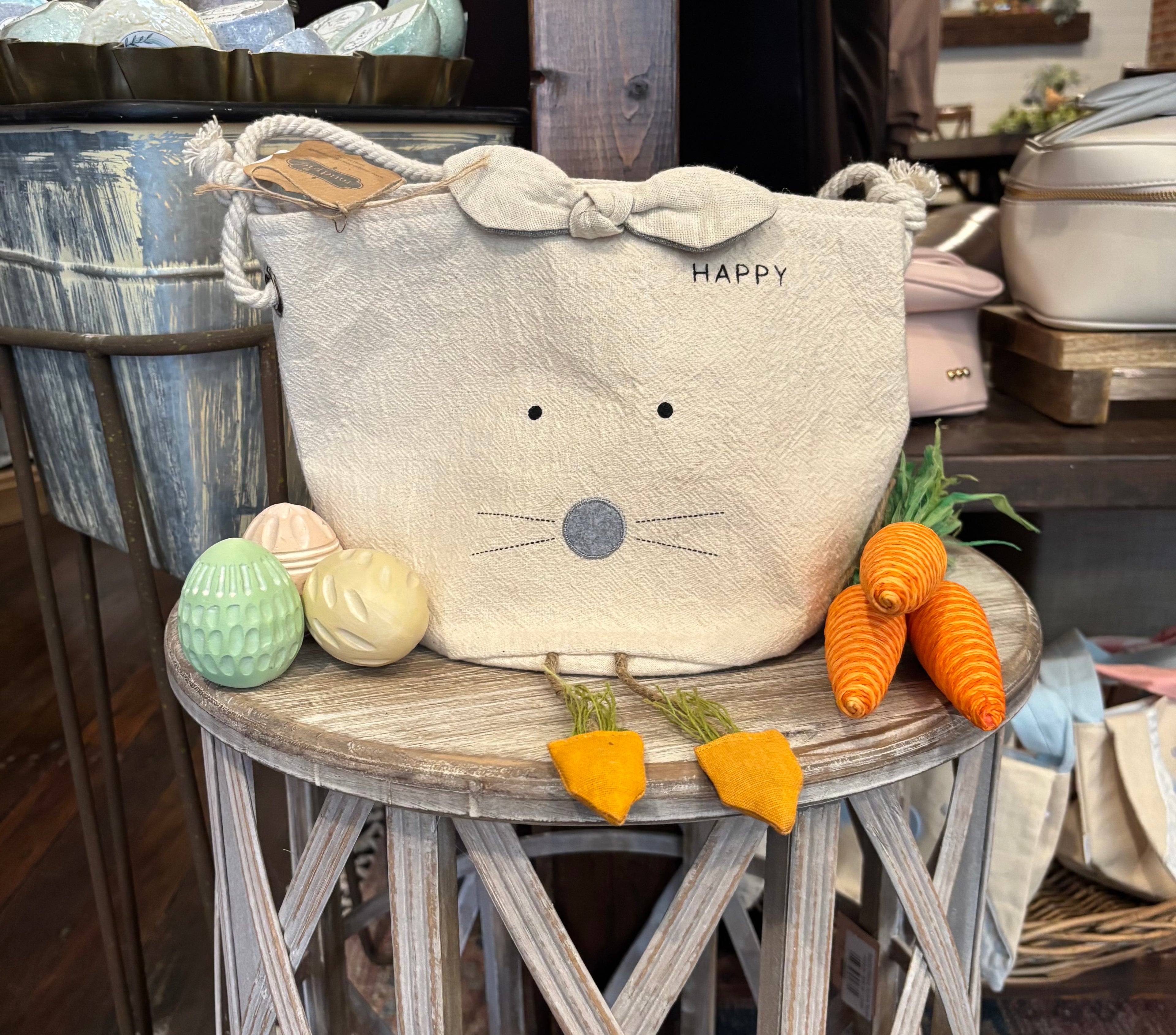 “Happy” Bunny Basket