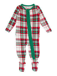 Dashing Dreams Plaid Toddler Modal Footed Pajama