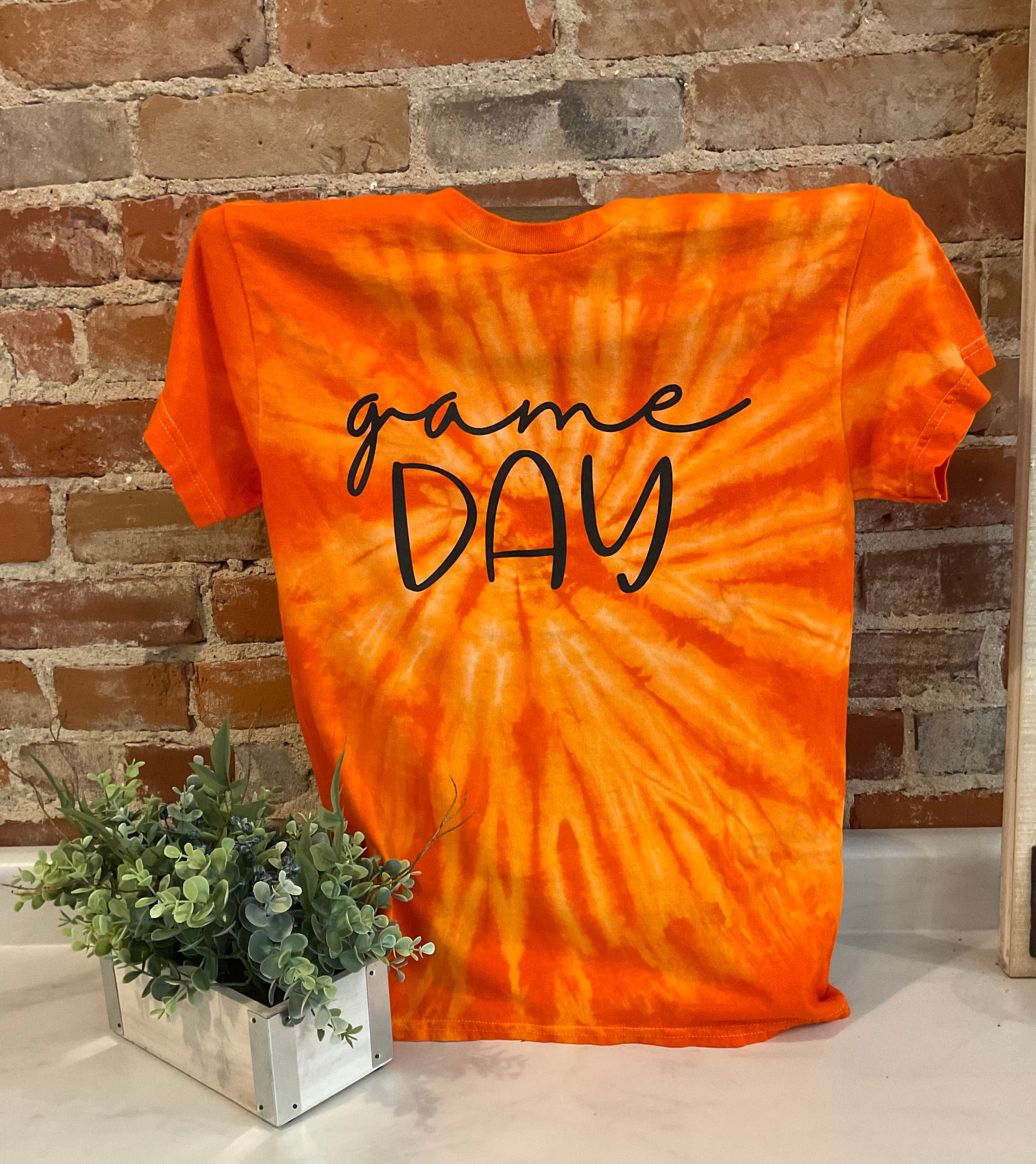 Game Day Adult Tie Dye T-Shirt