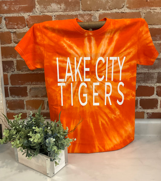Lake City Tigers Tie Dye Shirt