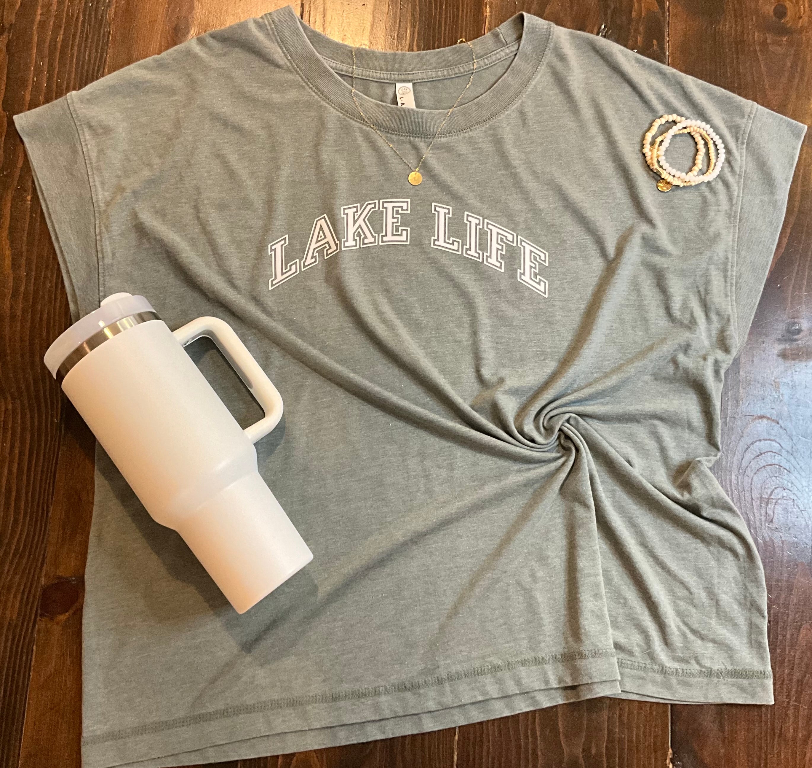 Lake Life Oversized Adult T-Shirt